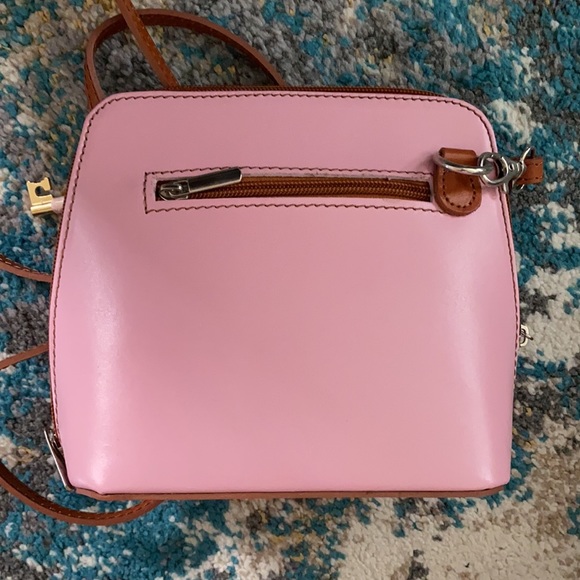 Made in Italy pink leather purse - Picture 3 of 7